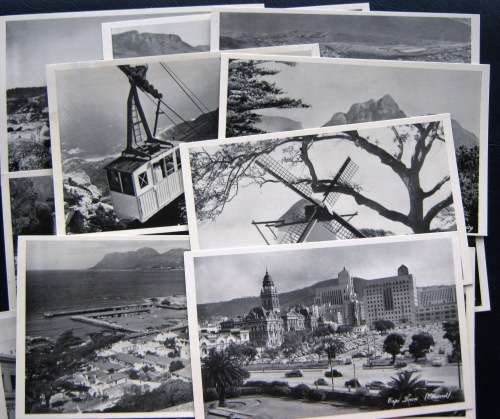 CAPE TOWN POSTCARDS - SET OF 15 DIFFERENT POSTCARDS.
