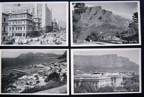 CAPE TOWN POSTCARDS - SET OF 15 DIFFERENT POSTCARDS.