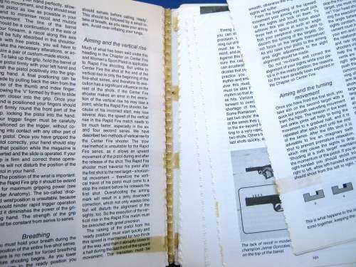 PISTOL SHOOTING - 170+ PAGES - SOFT COVER.