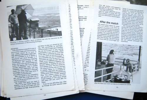 PISTOL SHOOTING - 170+ PAGES - SOFT COVER.