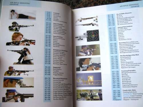AIR RIFLE SHOOTING - COMPETITION SHOOTING - COMPREHENSIVE TRAINING BOOK - SOFT COVER.
