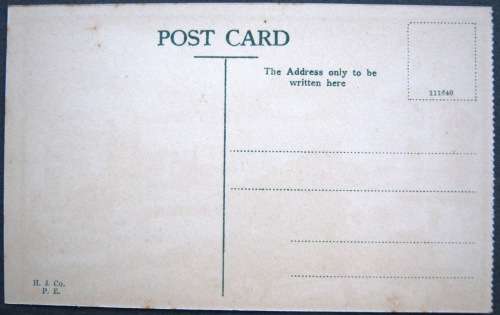 BLOEMFONTEIN - MAITLAND STREET - BICYCLES - HORSE AND CART - VINTAGE 'ART' POSTCARD.