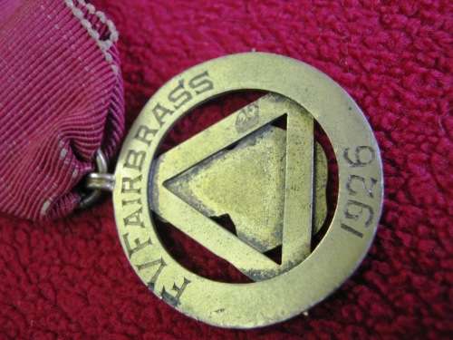 MASONIC JEWEL - APOLLO LODGE IN JOHANNESBURG - SCARCE FOUNDER MEMBER -  50c DEMONSTRATES SIZE.