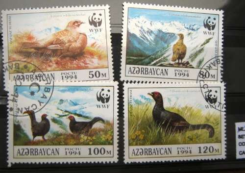 3 COMPLETE WWF SETS - 2xMNH AND ONE USED - MNH. R700+  CAT VALUE!
