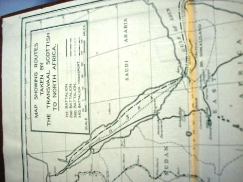 THE SAGA OF THE TRANSVAAL SCOTTISH REGIMENT - 750 PAGES +++ MANY NAMES AND INFO.