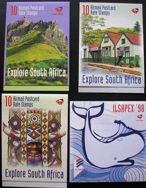 9 SUPERIOR UNEXPLODED BOOKLETS - SOME OF THE BEST - NO CTO, ALL MNH - ALMOST R1000 FACE ALONE!