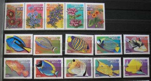 7TH DEFINITIVE - ORIGINAL FULL SET OF 22 PLUS STRIP OF 5 - MNH