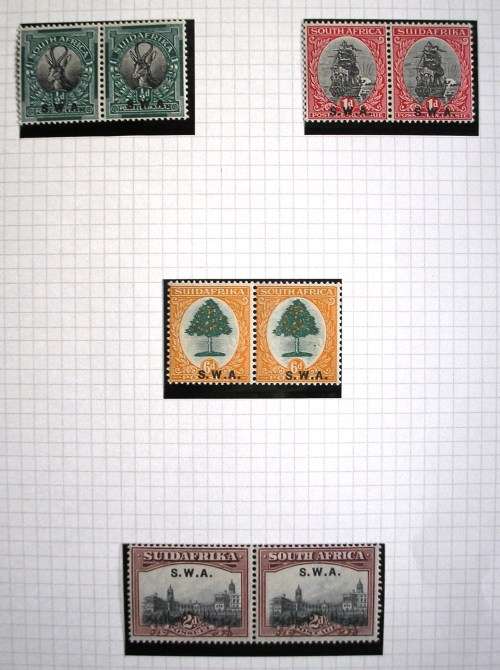 SWA   - SACC 81/89 - MINT  , NEVER HINGED - CATALOGUE VALUE OVER R8000!! FRESH COLOURS.