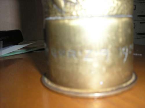 WWI  TRENCH ART - ITALIAN? -  EXCELLENT ARTISTRY - QUITE UNIQUE.