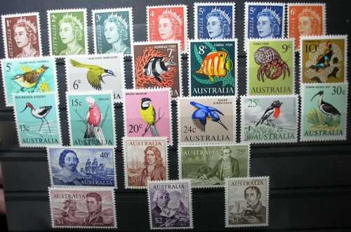 AUSTRALIA - FULL ORIGINAL SET - MNH.