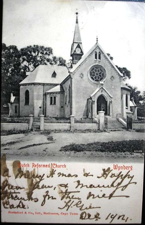 5 CARD BUNDLE -  CAPE TOWN AND SURROUNDS - EARLY UNDIVIDED - SPACE FOR MESSAGE ON FRONT - SEE SCANS.