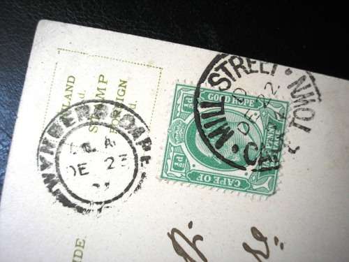 5 CARD BUNDLE -  CAPE TOWN AND SURROUNDS - EARLY UNDIVIDED - SPACE FOR MESSAGE ON FRONT - SEE SCANS.