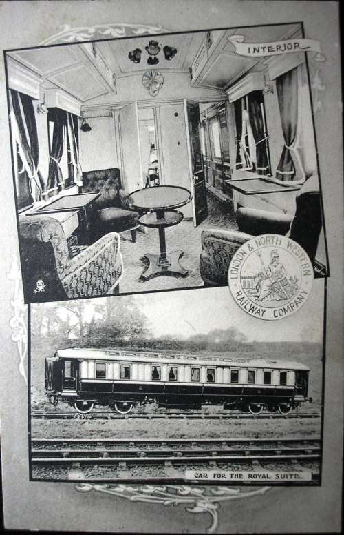 VINTAGE P/C  - CAR FOR THE ROYAL SUIT - MINOR FOXING SEEN ON REAR ONLY- SEE MY OTHER CARDS ON OFFER.