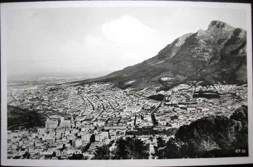 CAPE TOWN - 40s/50s - FOUR VINTAGE P/Cs - MINOR IMPERFECTIONS AS SEEN.