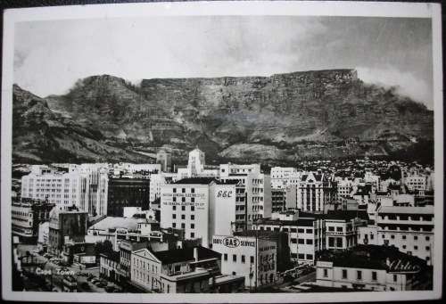 CAPE TOWN - 40s/50s - FOUR VINTAGE P/Cs - MINOR IMPERFECTIONS AS SEEN.