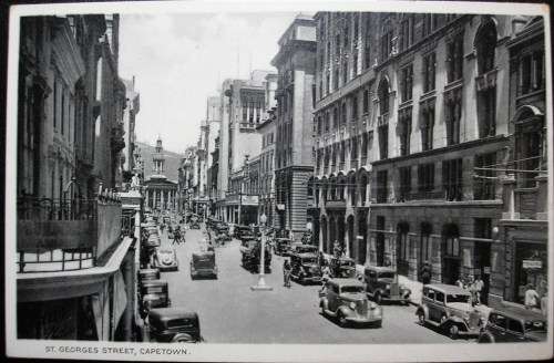 CAPE TOWN - 40s/50s - FOUR VINTAGE P/Cs - MINOR IMPERFECTIONS AS SEEN.