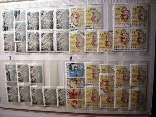 STOCKBOOK ( PRESENTABLE ,CLEAN - MINOR FAULTS) - TRANSKEI , 1989/1993 - OVER 200 PERFECT MNH SETS!!