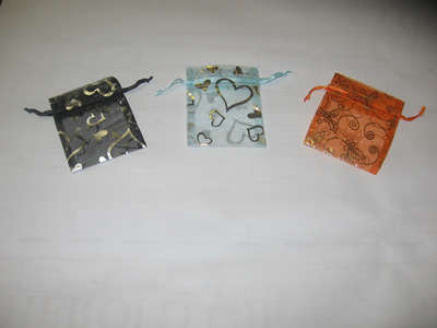 9x7 Organza gift bags