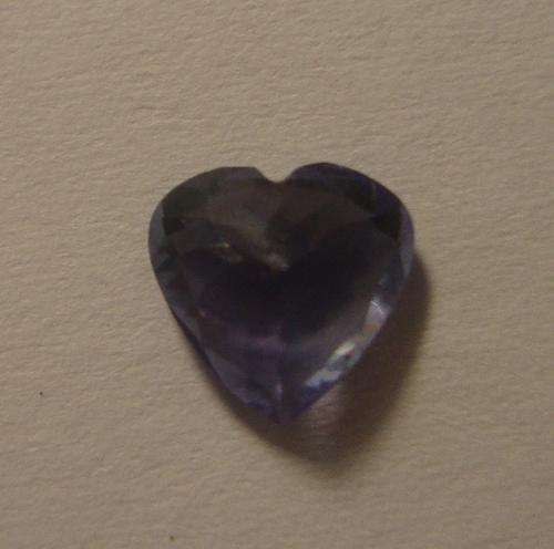 BEAUTIFUL HEART SHAPED 1.42 ct TANZANITE!- WORTH 18 K! *GISA CERTIFIED*!!!!