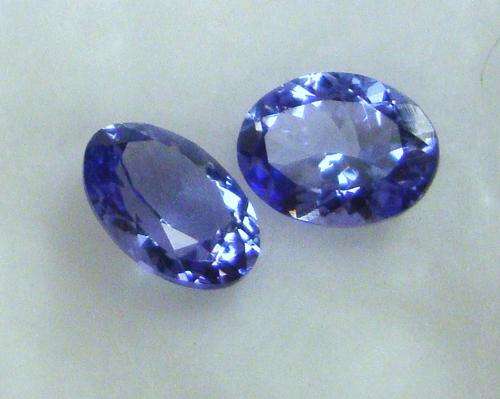 AAA NOBLE BLUE PAIR OF TANZANITE * 2.42 ct OF EXQUISITE BEAUTY !!!!!