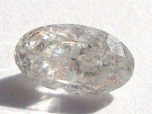 A NATURAL I COLOUR 0.35 ct OVAL SHAPED LOOSE DIAMOND STARTING AT R1 !!!!!