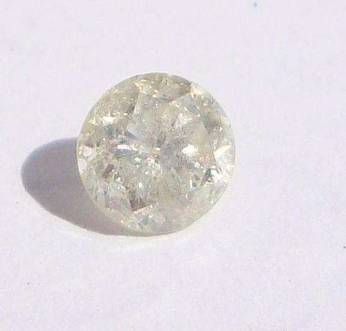 LOVELY K COLOUR 0.25 ct ROUND DIAMOND DIAMOND STARTING AT R1 !!!!