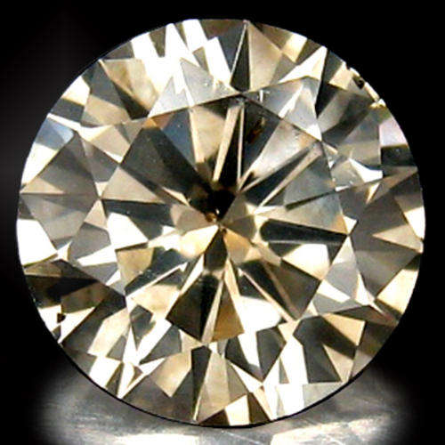 WOW !!! SMALL BUT FULL OF FIRE !!! 0.13 ct { VS/2 } CHAMPAGNE DIAMOND STARTING @ A BUCK !!!