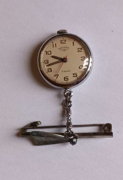 Vintage Rotary Nurses Fob watch