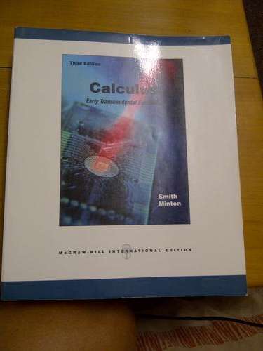 Calculus Early Transcendental Function 3rd edition, Smith & Minton