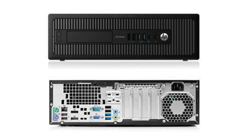 **HP PRODESK G1 COMPUTER-4TH GEN CORE i3-4130@ 3.4GHZ CPU, 4GB RAM, 320GB, DVD-WR,WIN 10 PRO