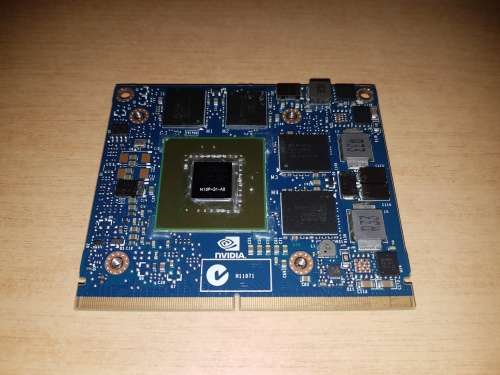 nVidia QUADRO K1100M 2GB GPU