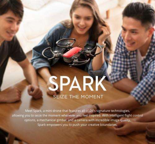 DJI Spark - Fly more bundle + Extra battery and more