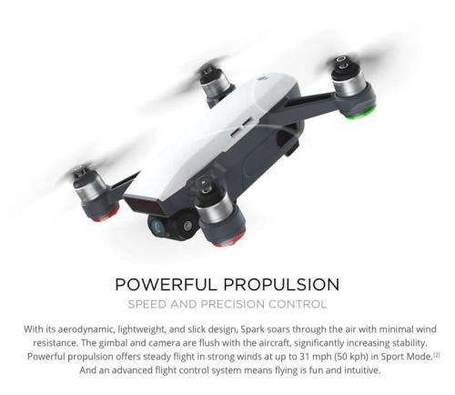 DJI Spark - Fly more bundle + Extra battery and more