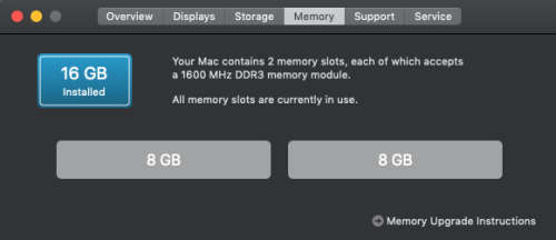 Mac Mini, 16GB RAM, 1TB HDD, Core i5