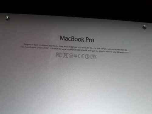 2013 Macbook Pro 15` Dedicated Graphics i7 16GB 256GB