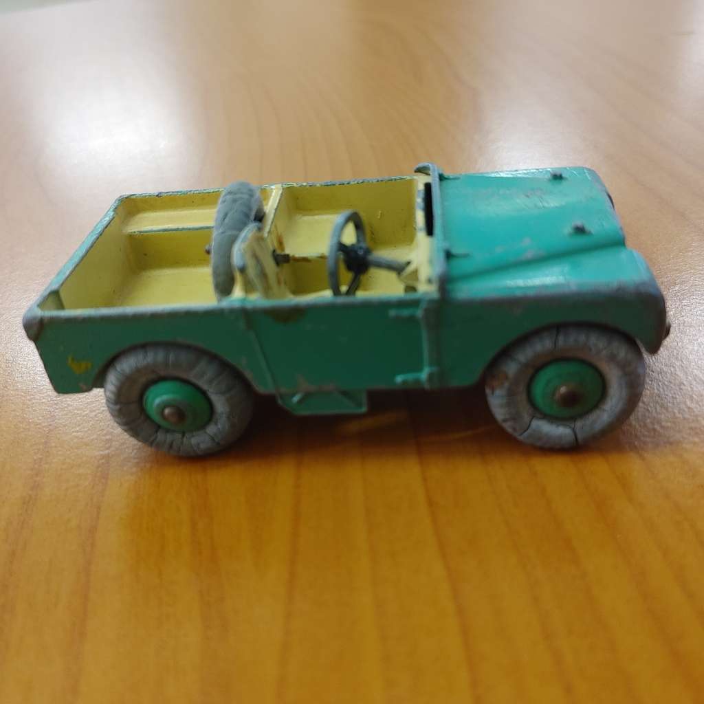 VINTAGE DINKY TOYS SERIES 1 LAND ROVER DIECAST MODEL CAR GREEN 1950