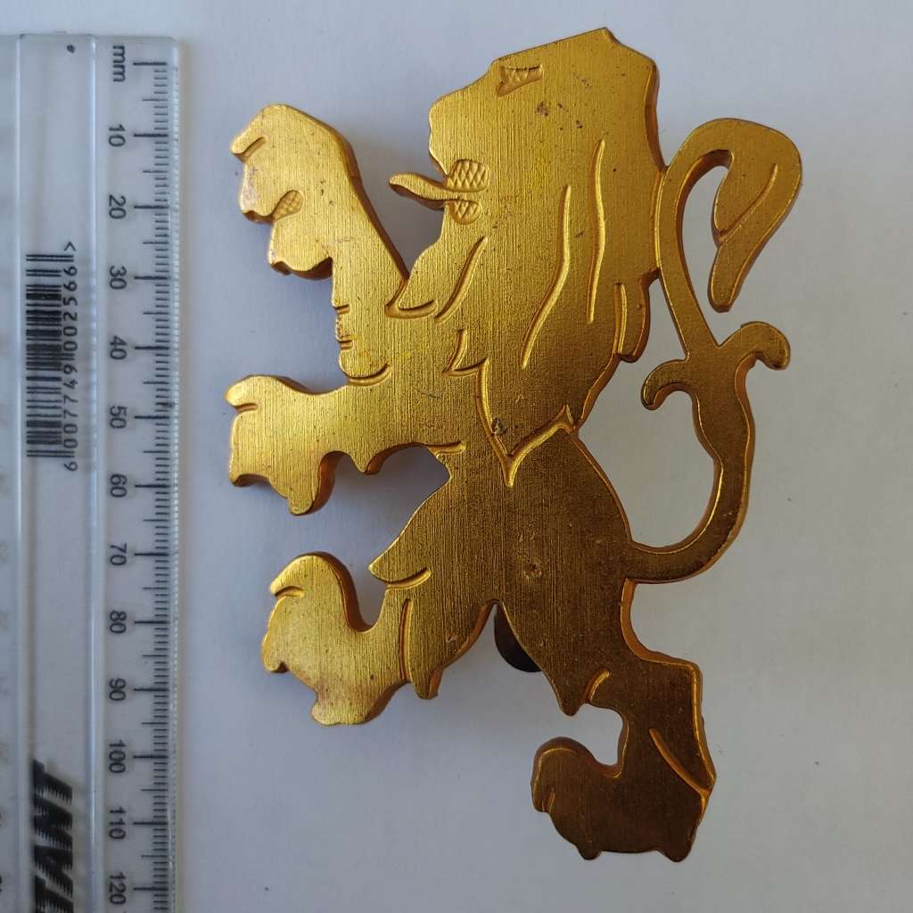 Vintage Metal Peugeot Grill Badge