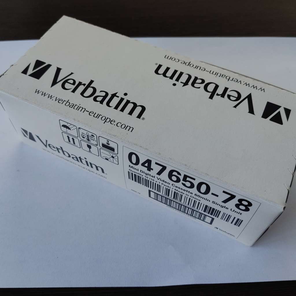 Verbatim Mini Digital Video Cassettes