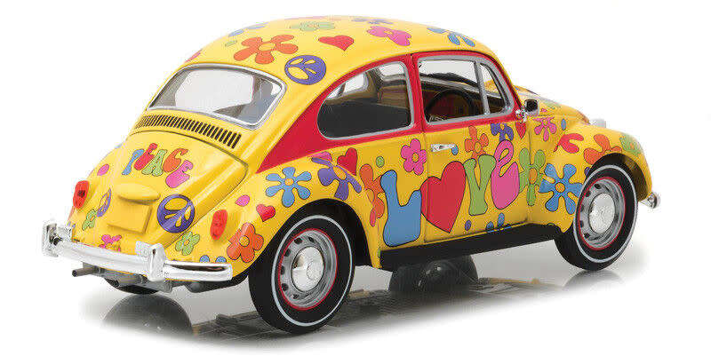 1967 Volkswagen Beetle Hippie Limited Edition 1:18