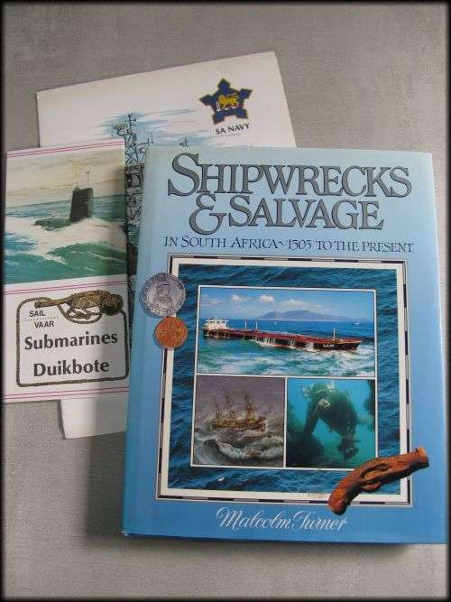 Shipwrecks & Salvage in South Africa. With 2 souvenir brochures from Navy Day