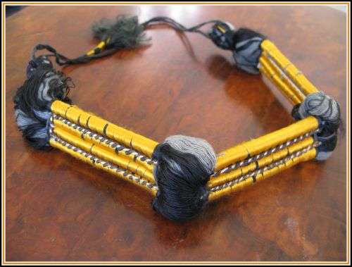 Two Arab headdress cords. Agal for the keffiyeh.