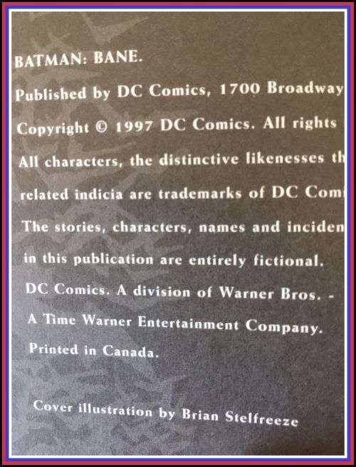 Batman BANE 1997 - In excellent condition R1 CRAZY Auction