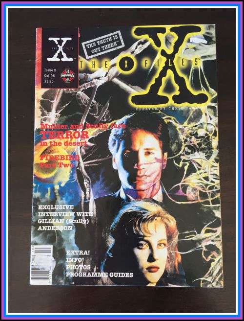 X Files issue 5 Oct 1995 - R 1 crazy auction !!!