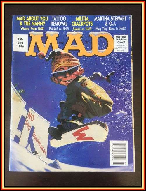 MAD magazine #342 1996