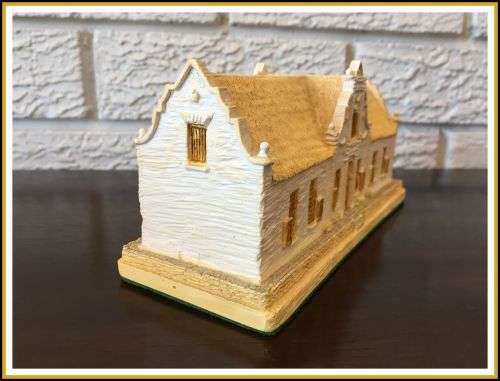 Heritage miniature Cape Dutch house.