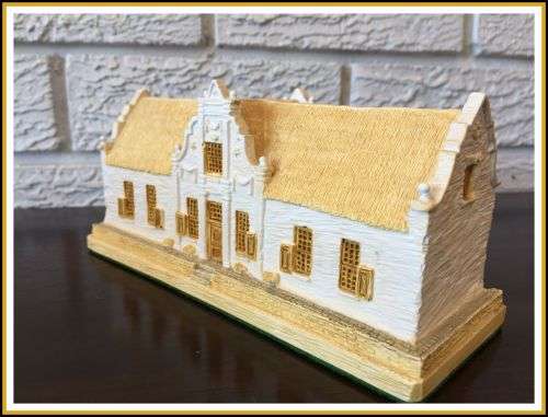 Heritage miniature Cape Dutch house.