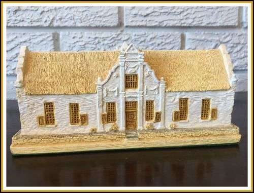 Heritage miniature Cape Dutch house.