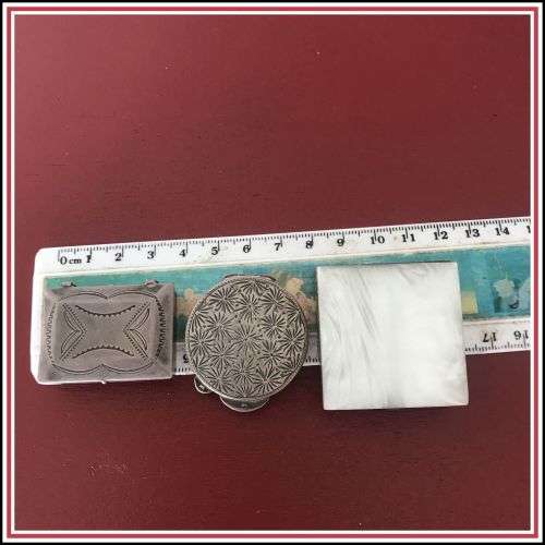 Vintage pill boxes x3