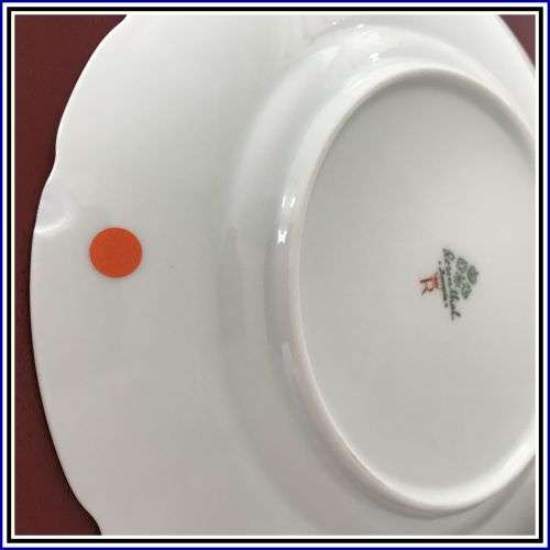 2 side plates 21cm. Rosenthal `Barock` vintage.