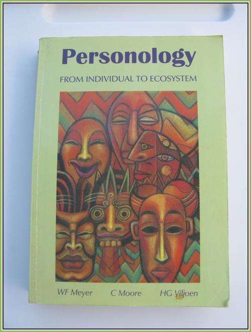 PERSONOLOGY - By Meyer Moore Viljoen. 1997